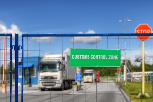 Customs Truck Shutterstock 757617142