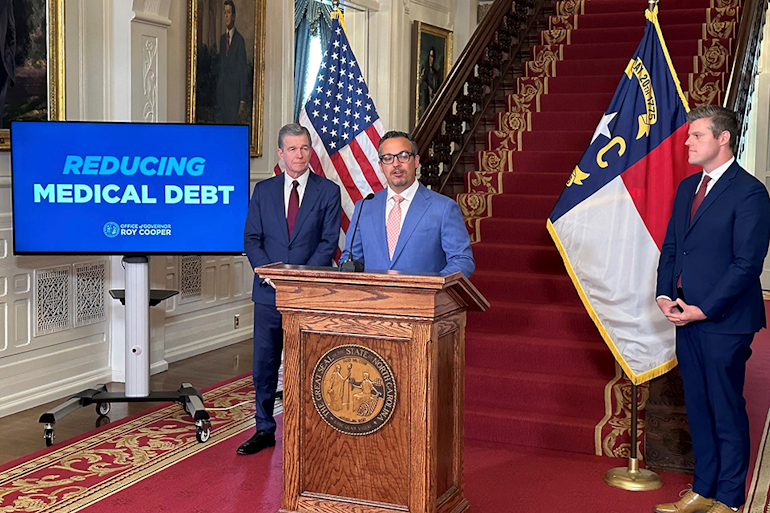 Medical debt header graphic