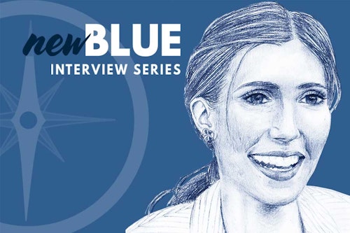 New Blue Liz Brown Feature