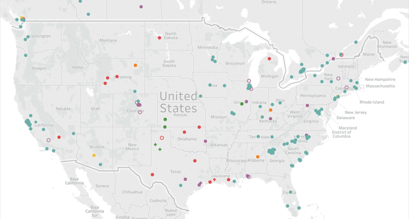 Carbon Capture Projects Map – Third Way