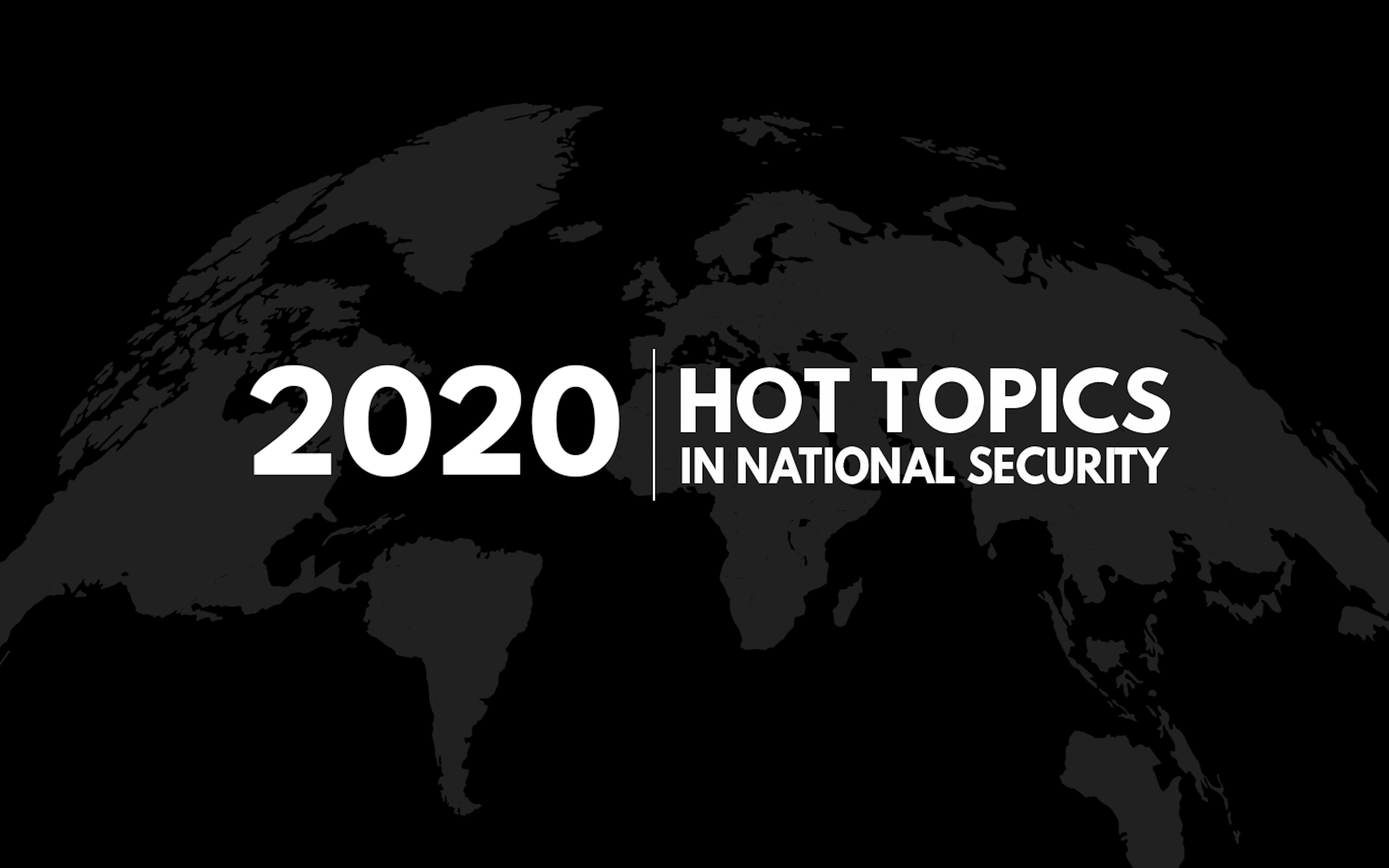 Talking Points for the Top National Security Issues of 2020 Third Way